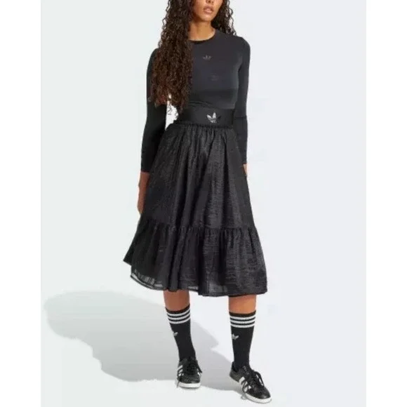 adidas | Skirts | Adidas Originals Waistband Tulle Maxi